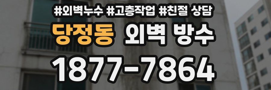 당정동 외벽 방수