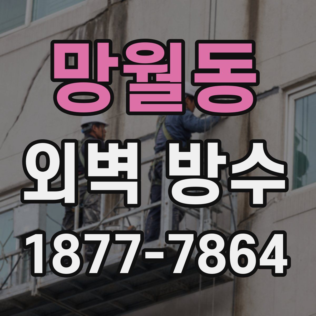 망월동 외벽 방수