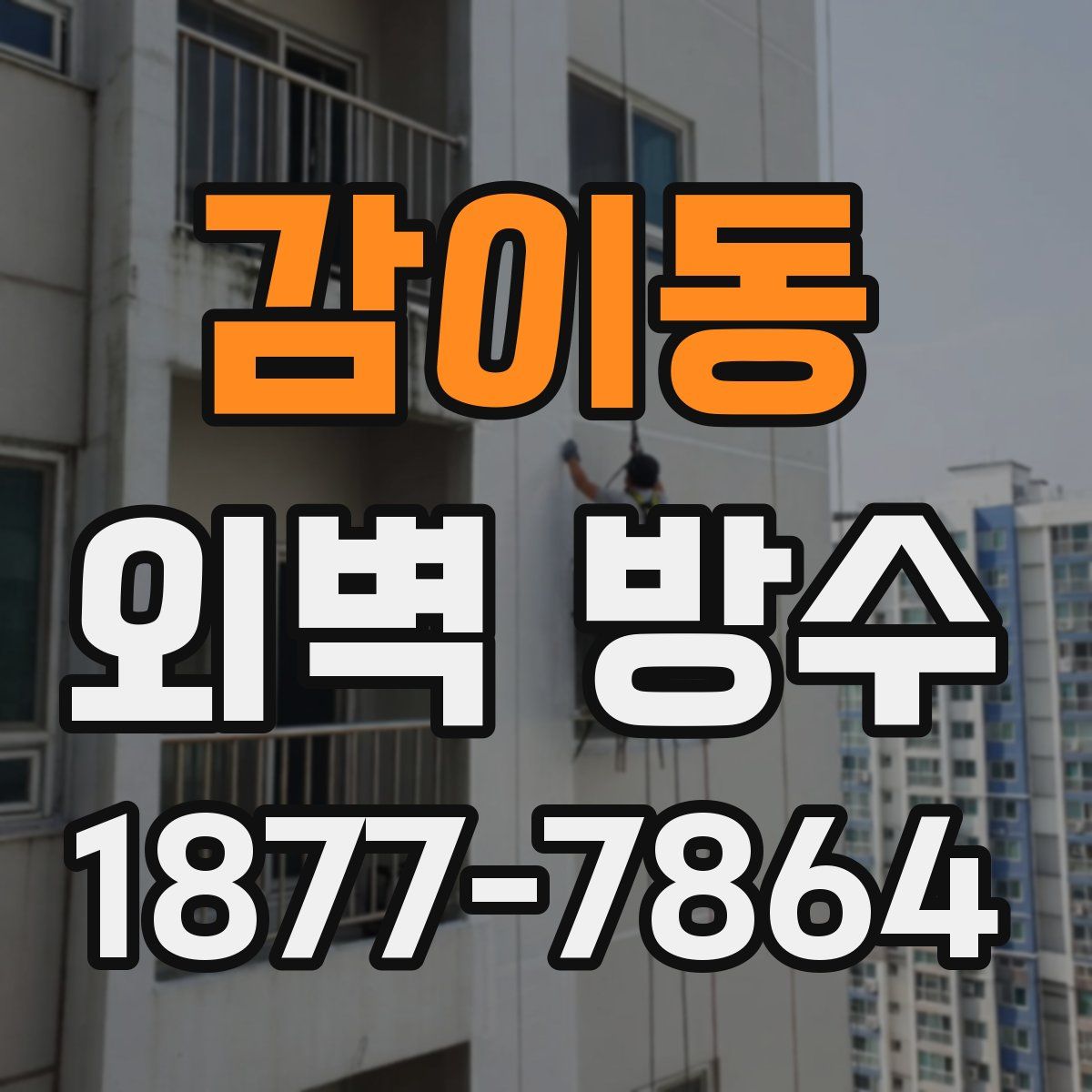 감이동 외벽 방수