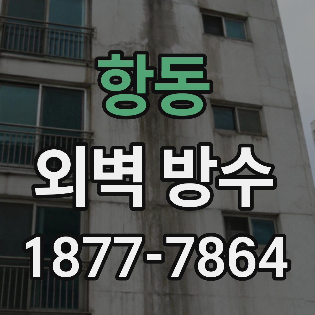 항동 외벽 방수