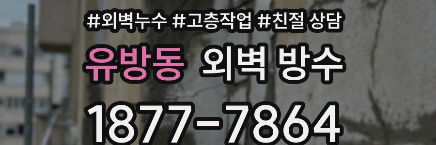 유방동 외벽 방수