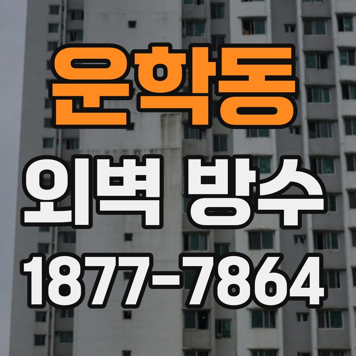운학동 외벽 방수