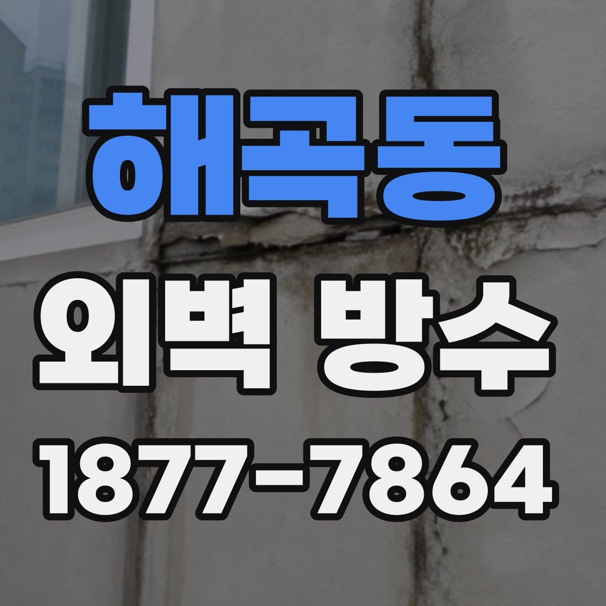 해곡동 외벽 방수