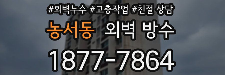 농서동 외벽 방수