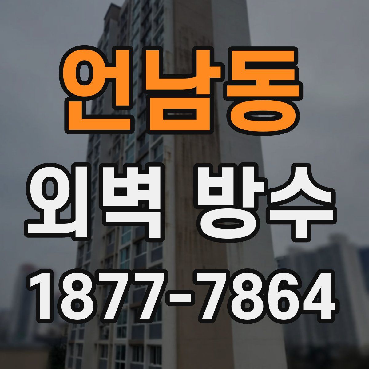 언남동 외벽 방수