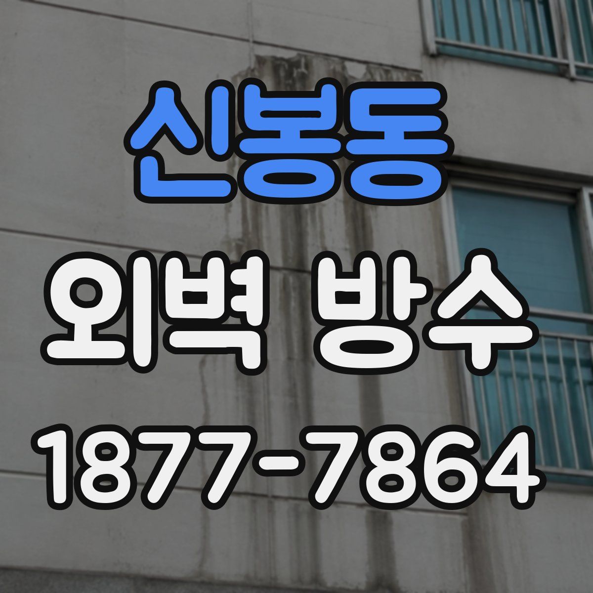 신봉동 외벽 방수