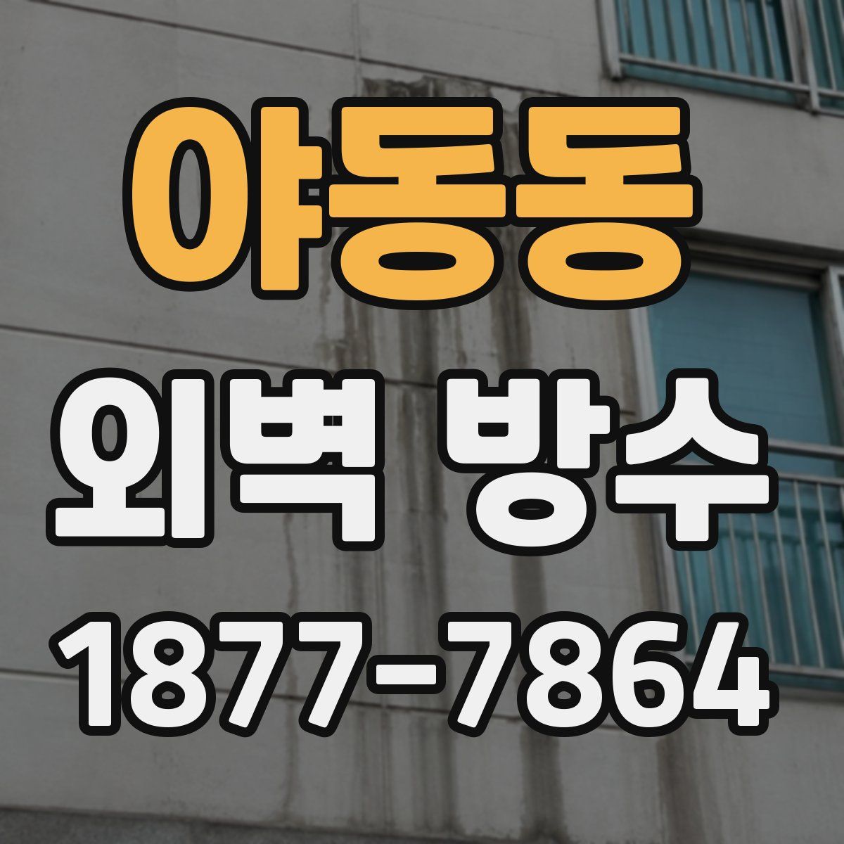 야동동 외벽 방수