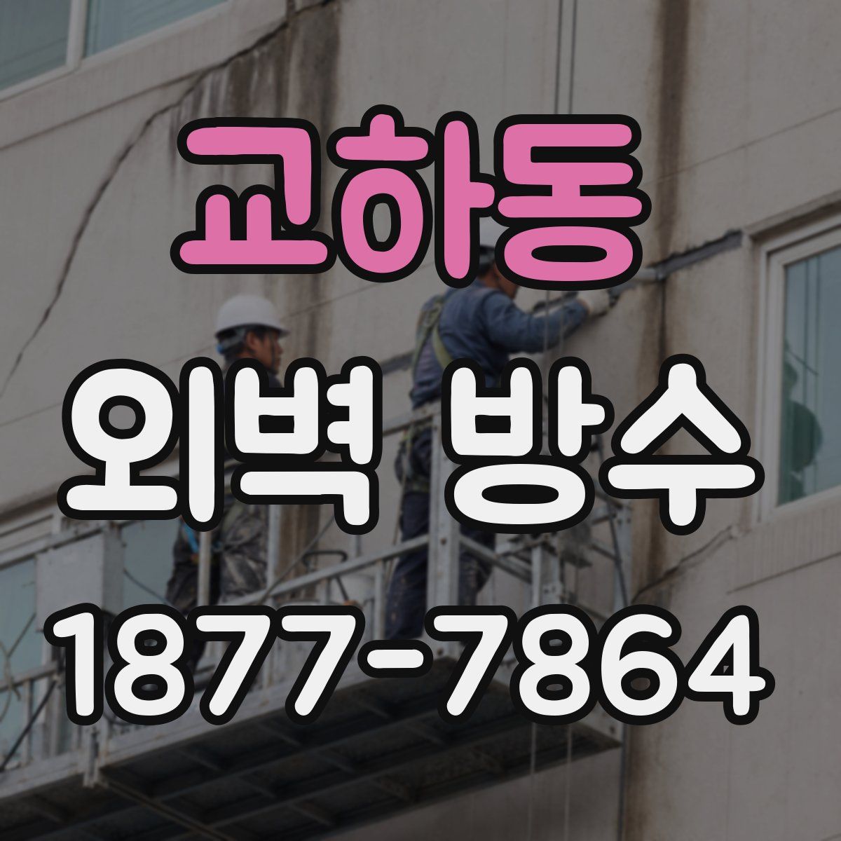 교하동 외벽 방수