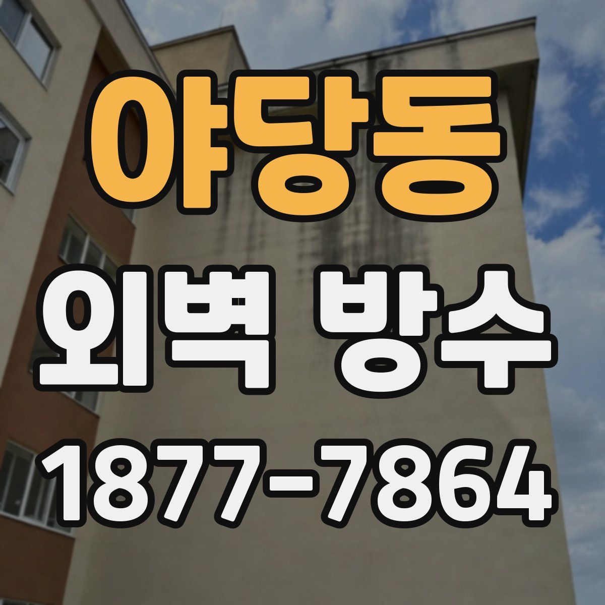 야당동 외벽 방수