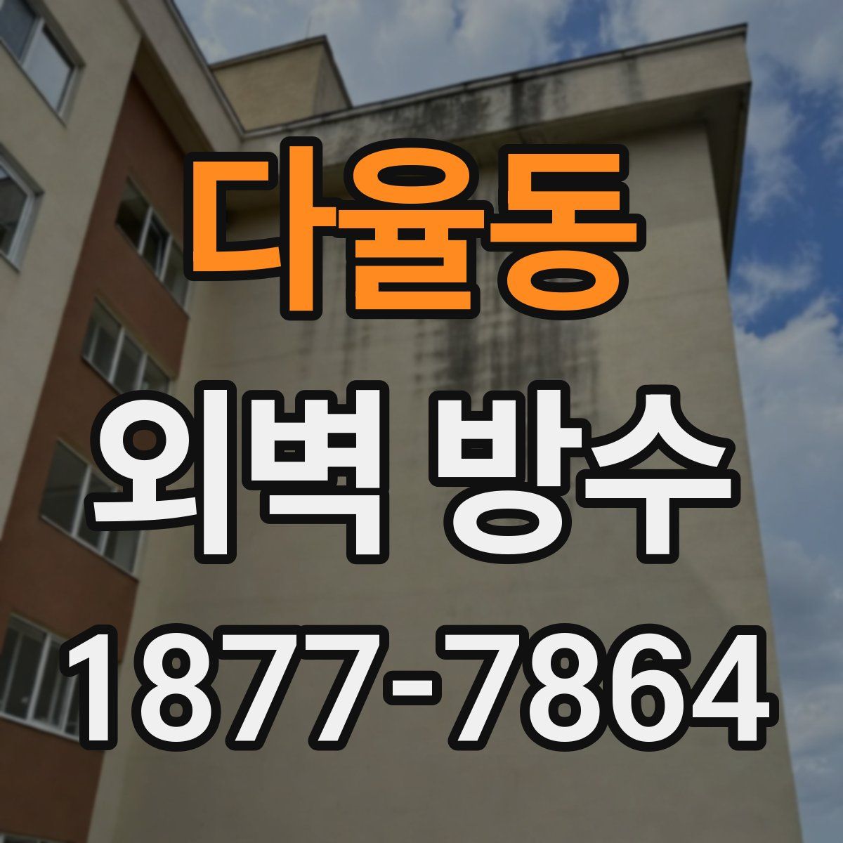 다율동 외벽 방수