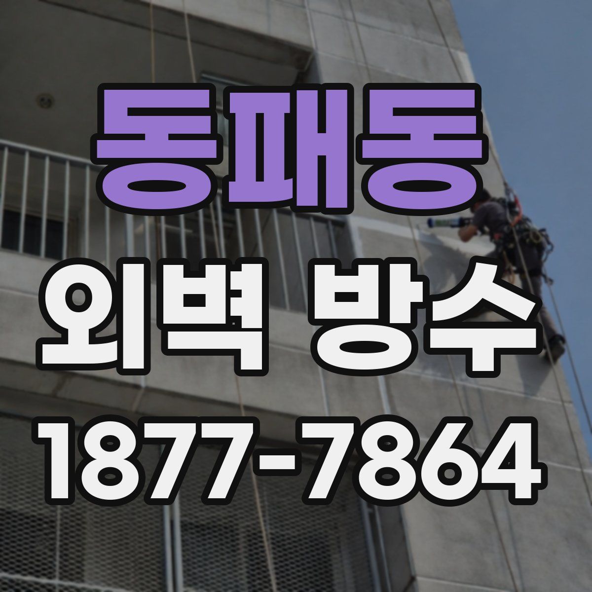 동패동 외벽 방수