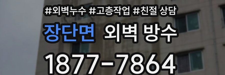 장단면 외벽 방수