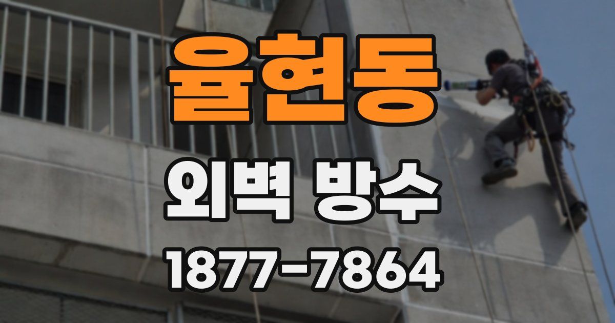 율현동 외벽 방수