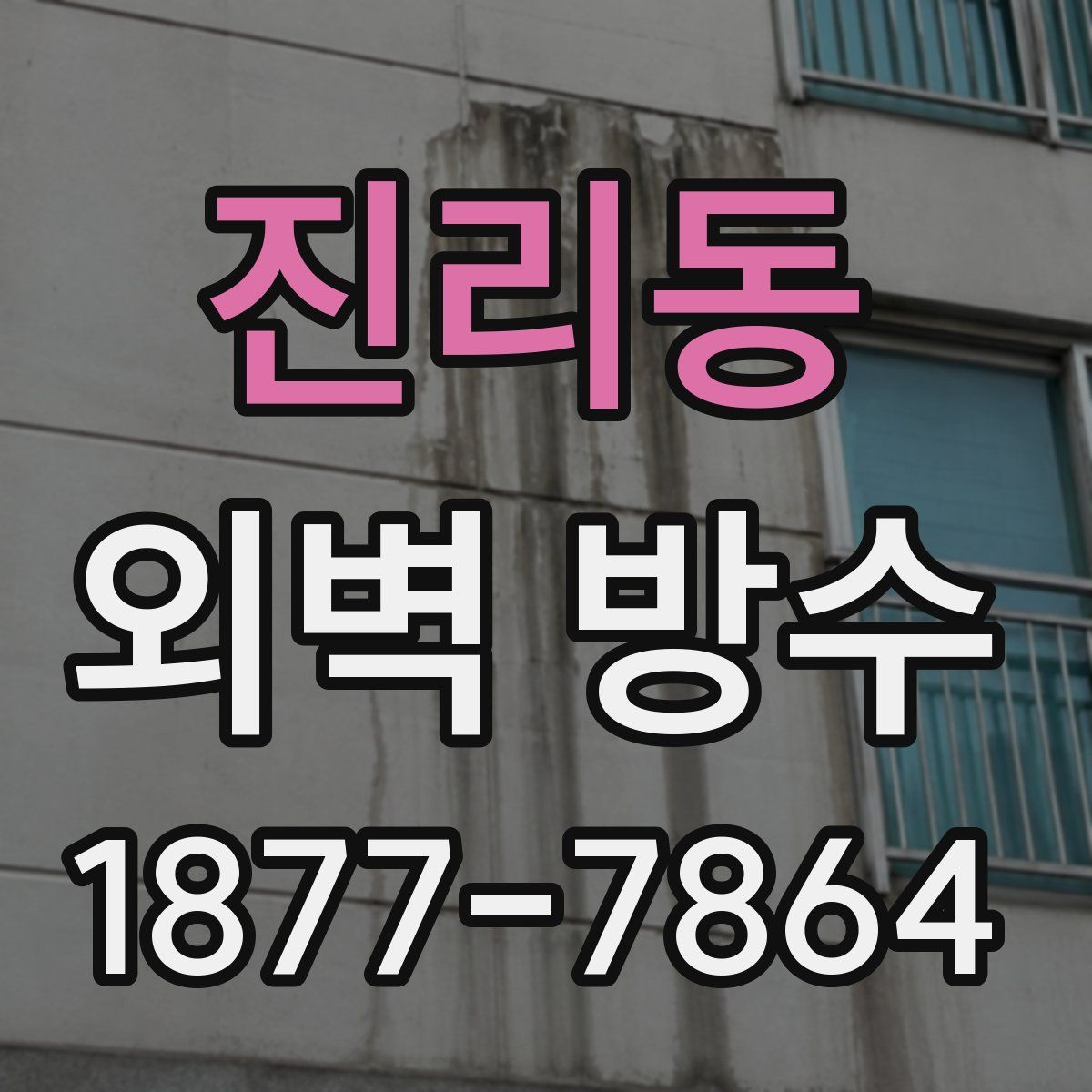 진리동 외벽 방수