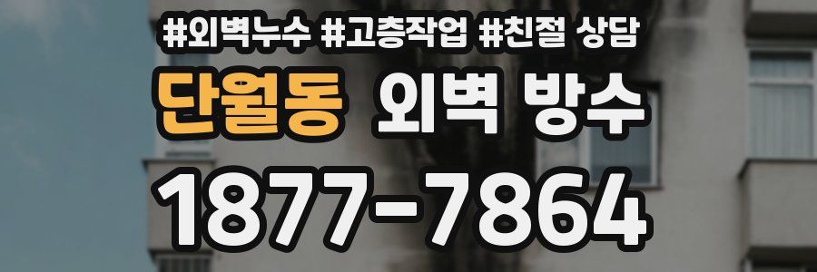 단월동 외벽 방수