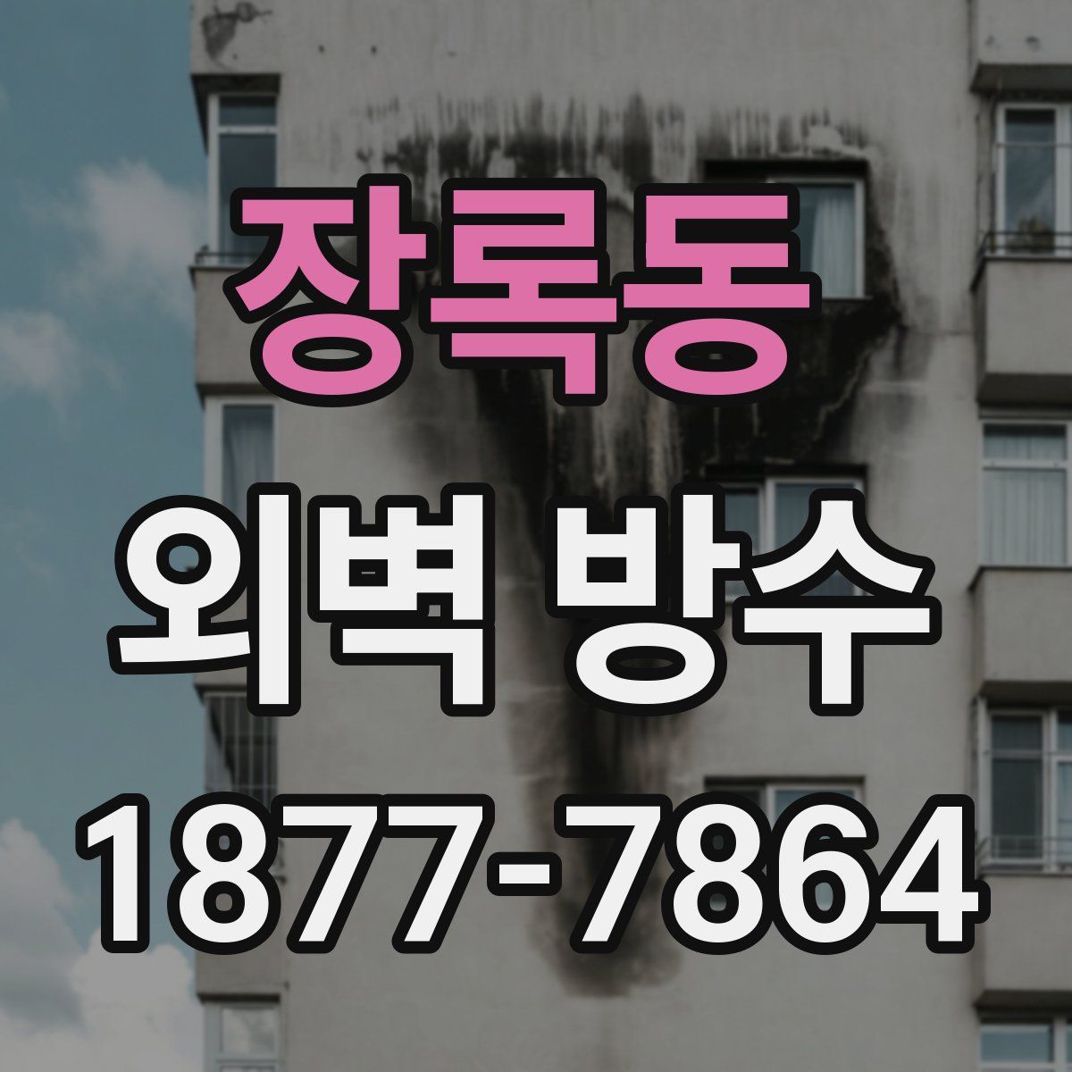 장록동 외벽 방수