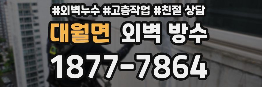 대월면 외벽 방수