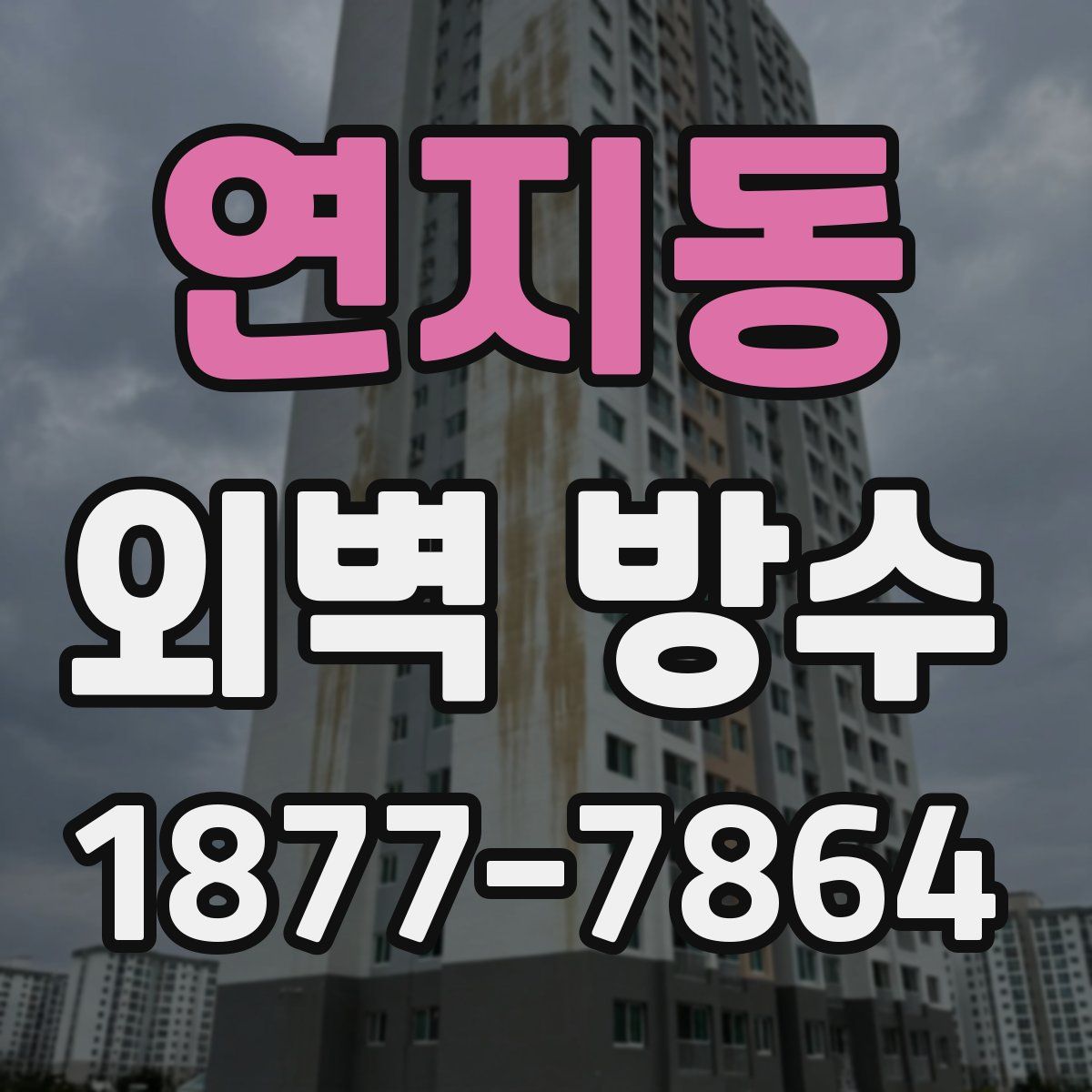 연지동 외벽 방수