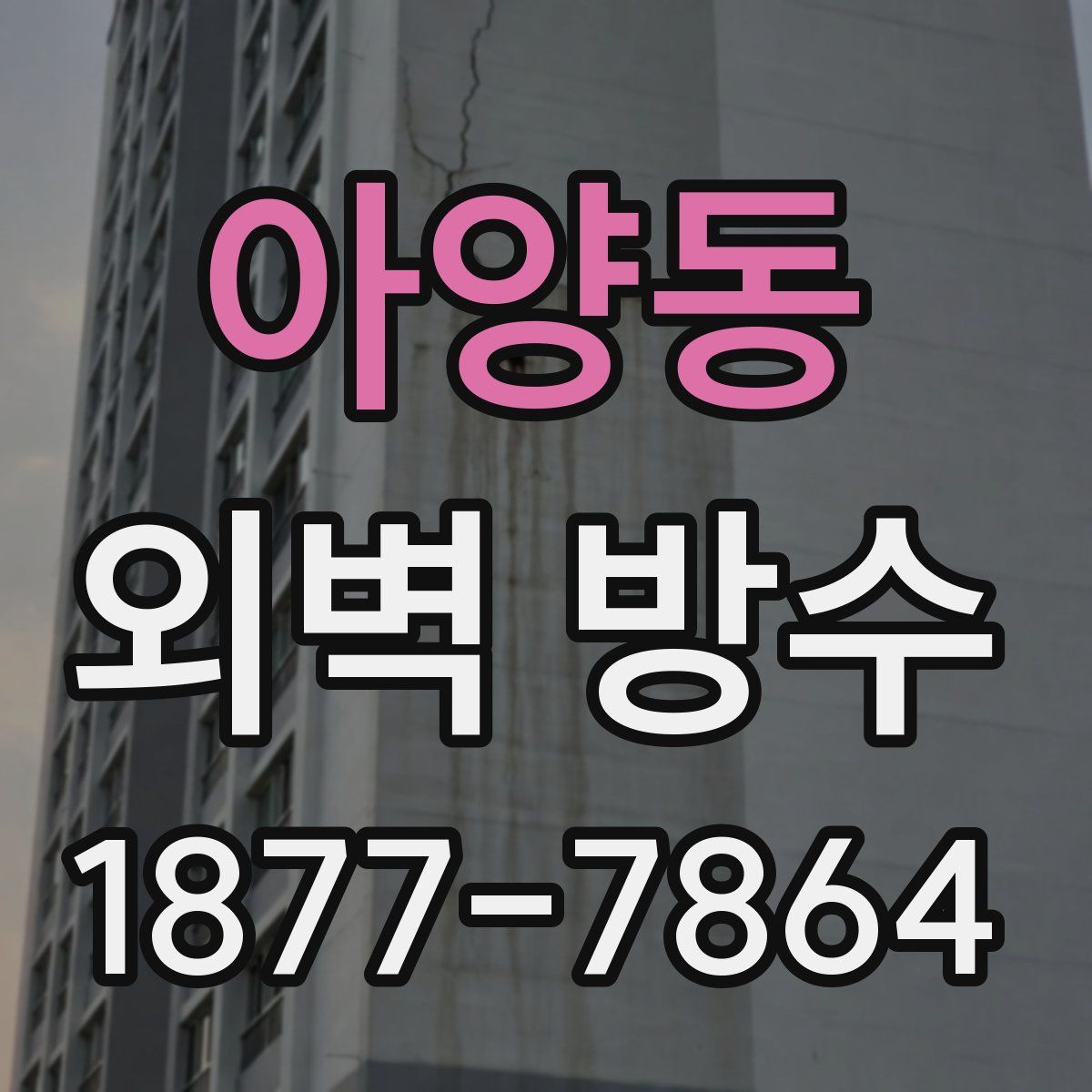 아양동 외벽 방수