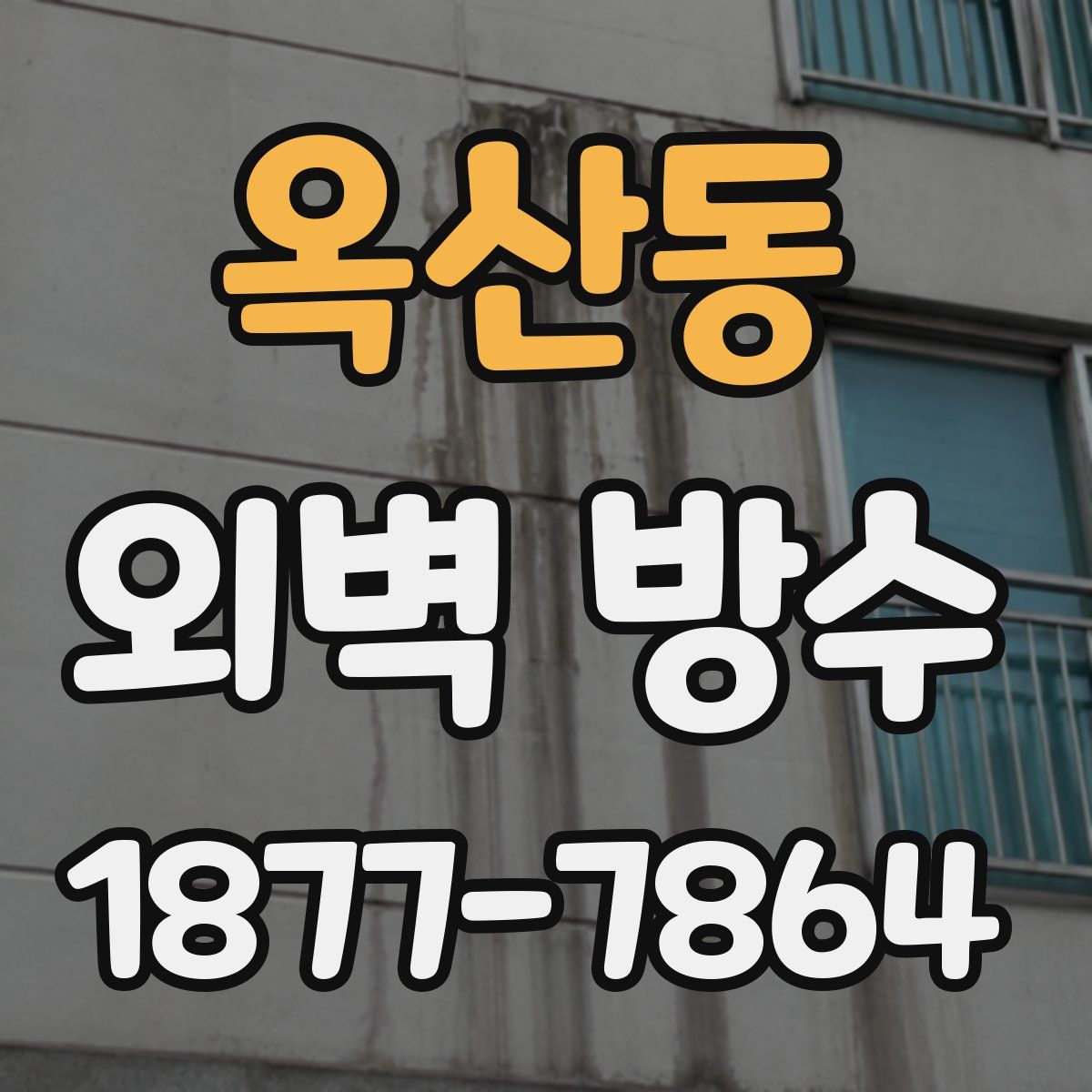 옥산동 외벽 방수