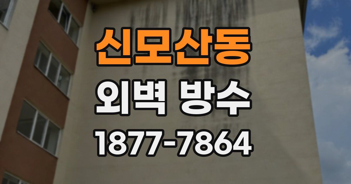 신모산동 외벽 방수