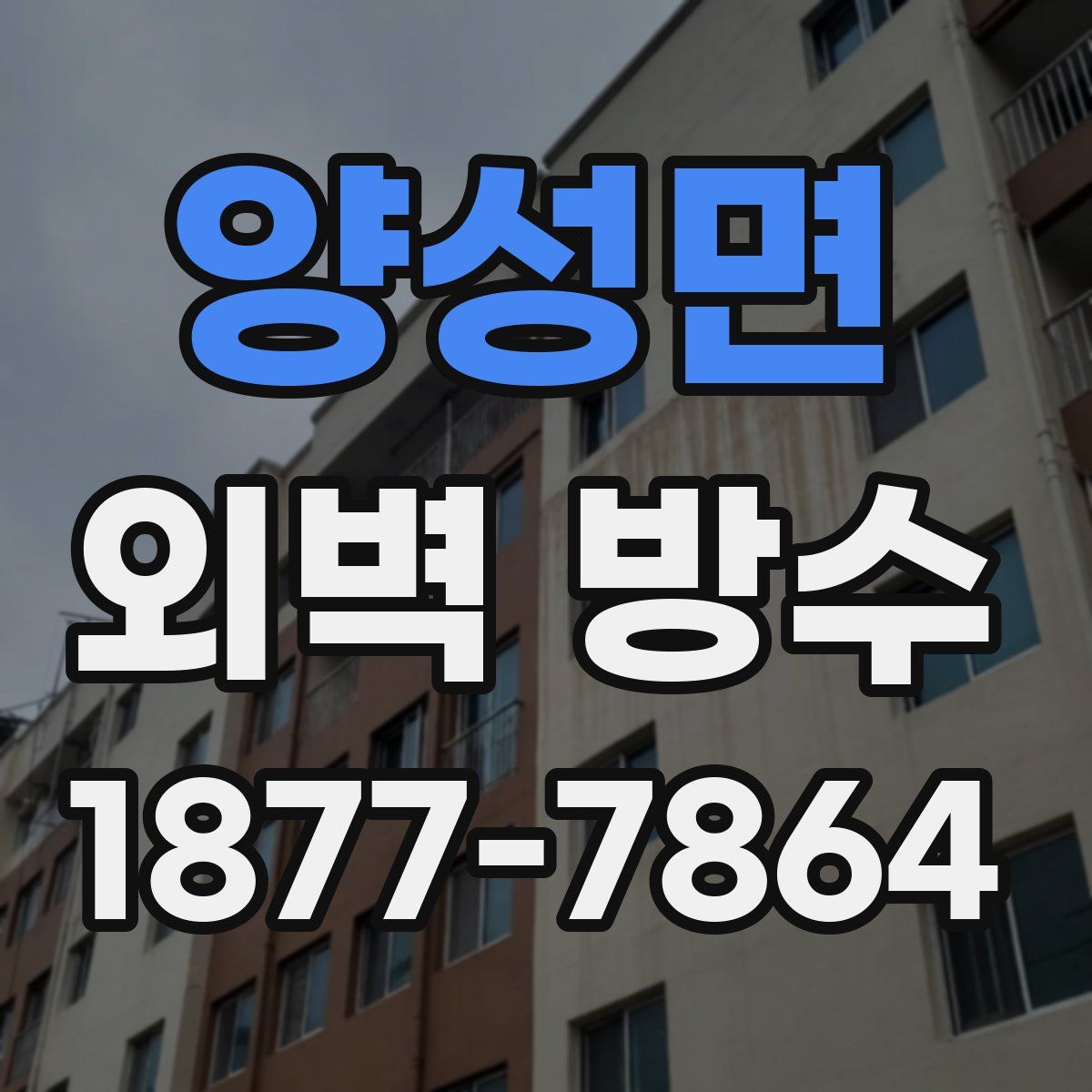 양성면 외벽 방수