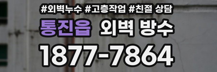 통진읍 외벽 방수