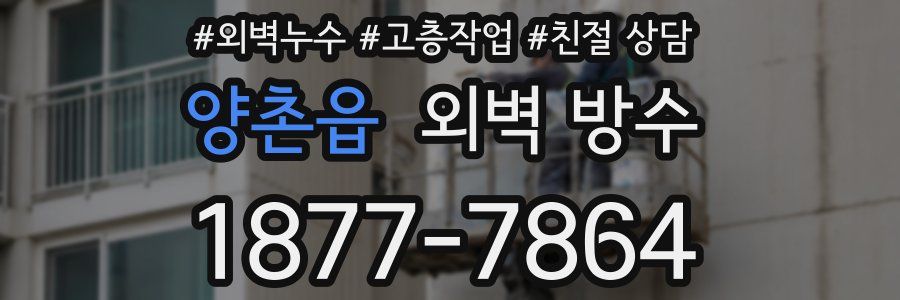 양촌읍 외벽 방수