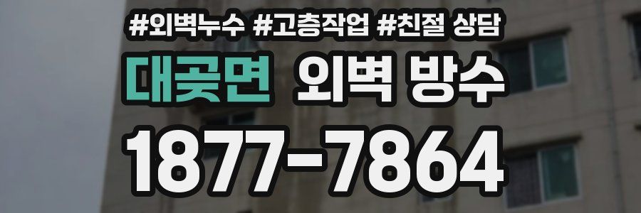대곶면 외벽 방수