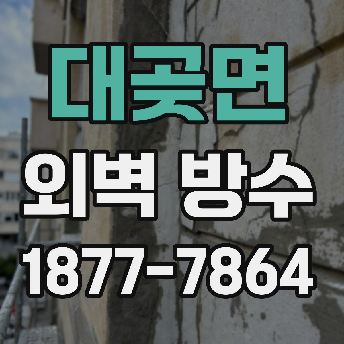 대곶면 외벽 방수
