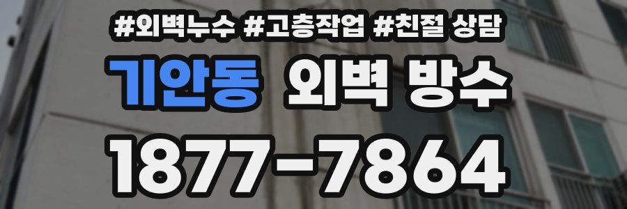 기안동 외벽 방수