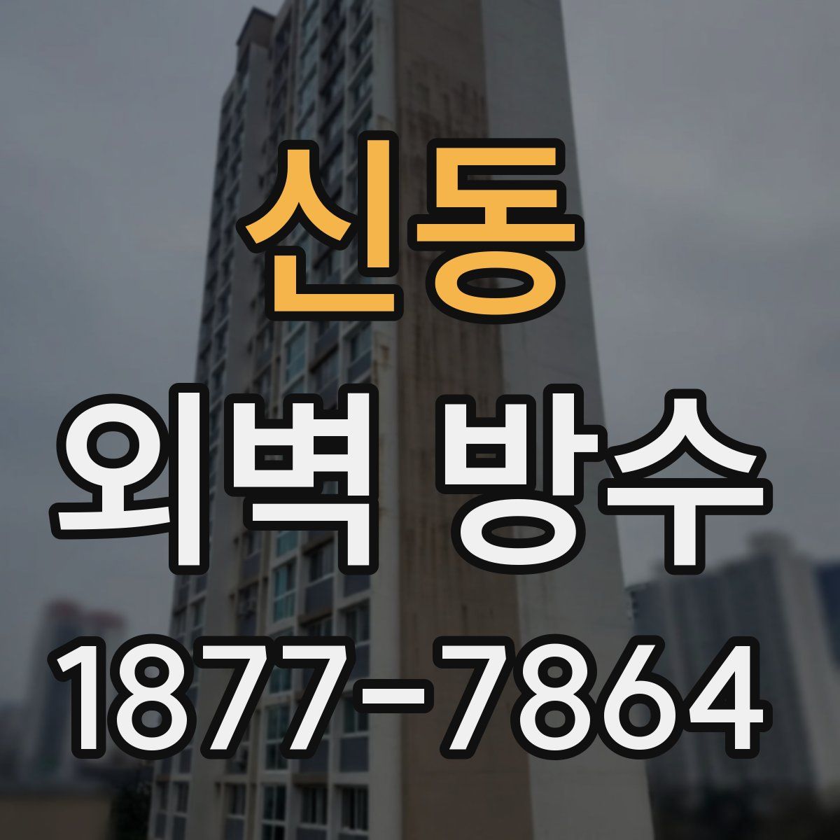 신동 외벽 방수
