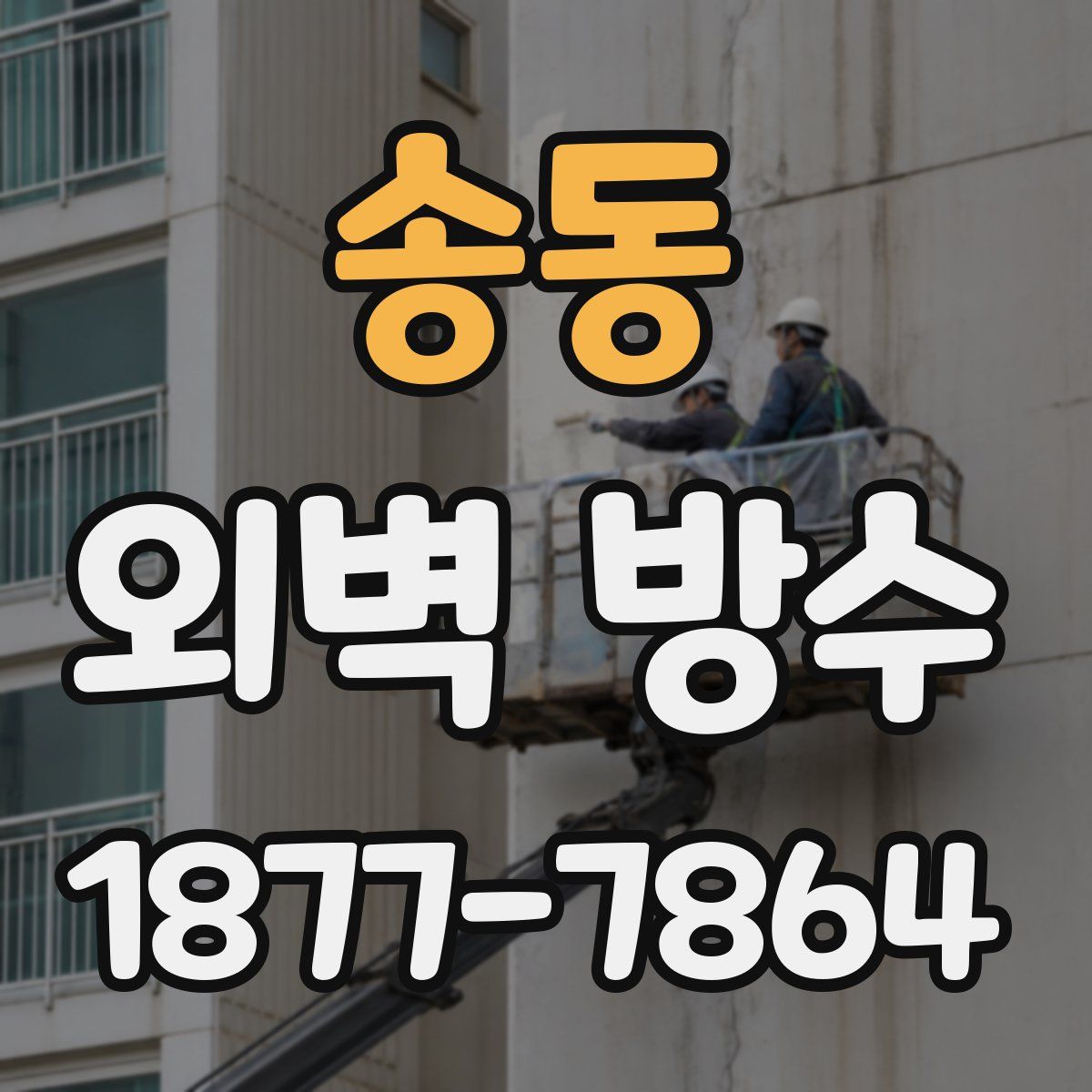 송동 외벽 방수