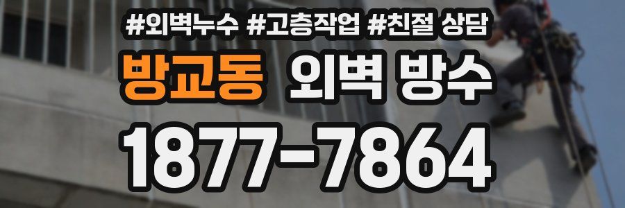 방교동 외벽 방수