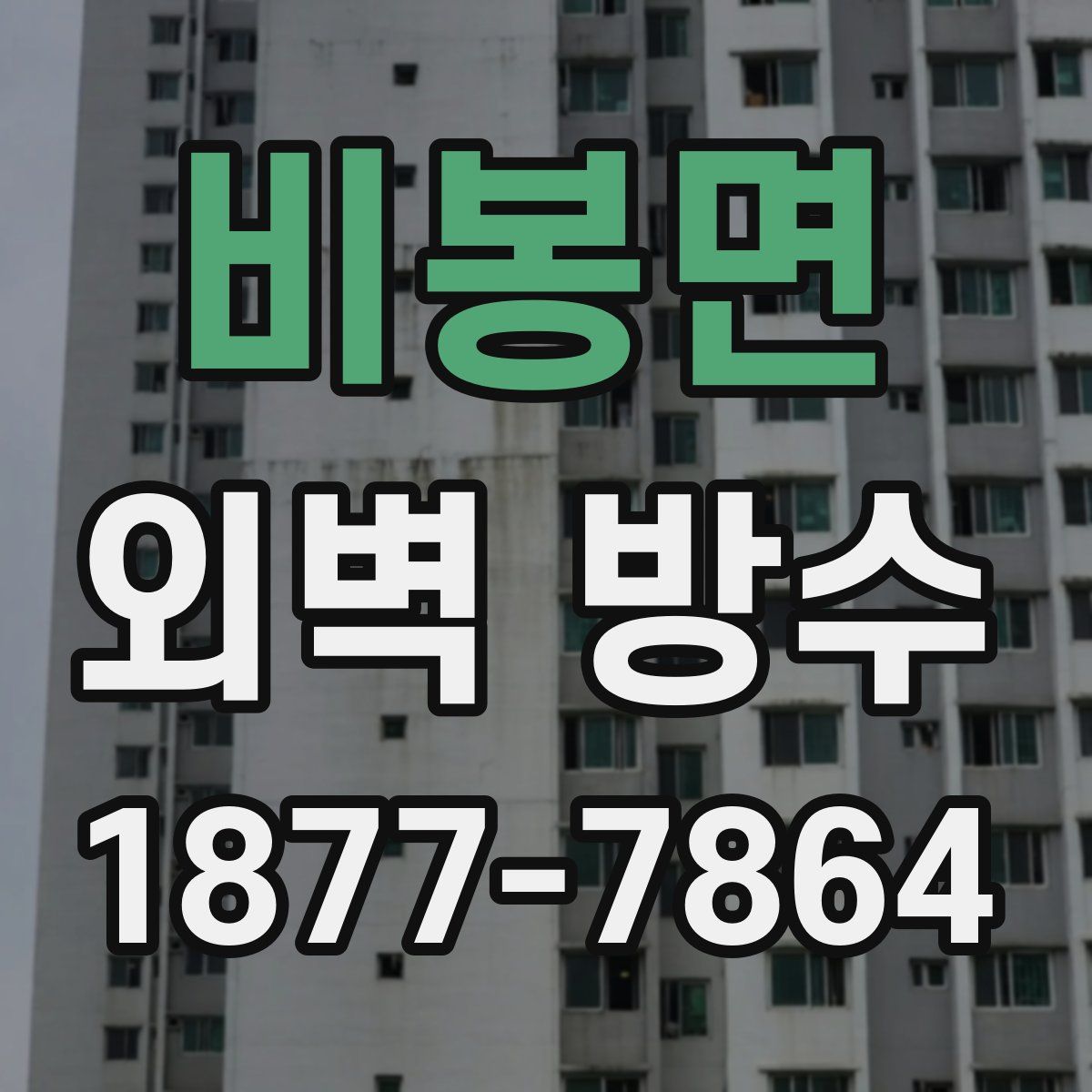 비봉면 외벽 방수