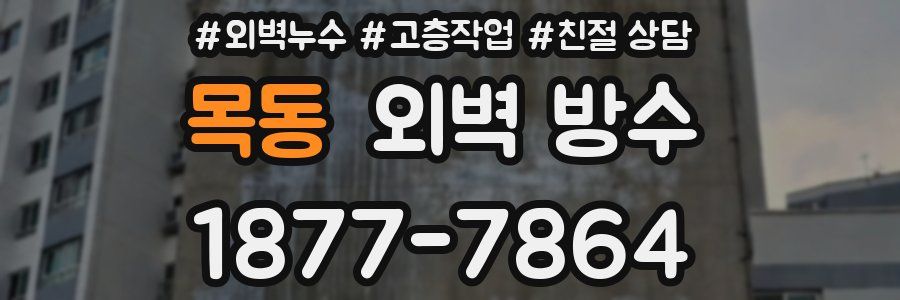 목동 외벽 방수