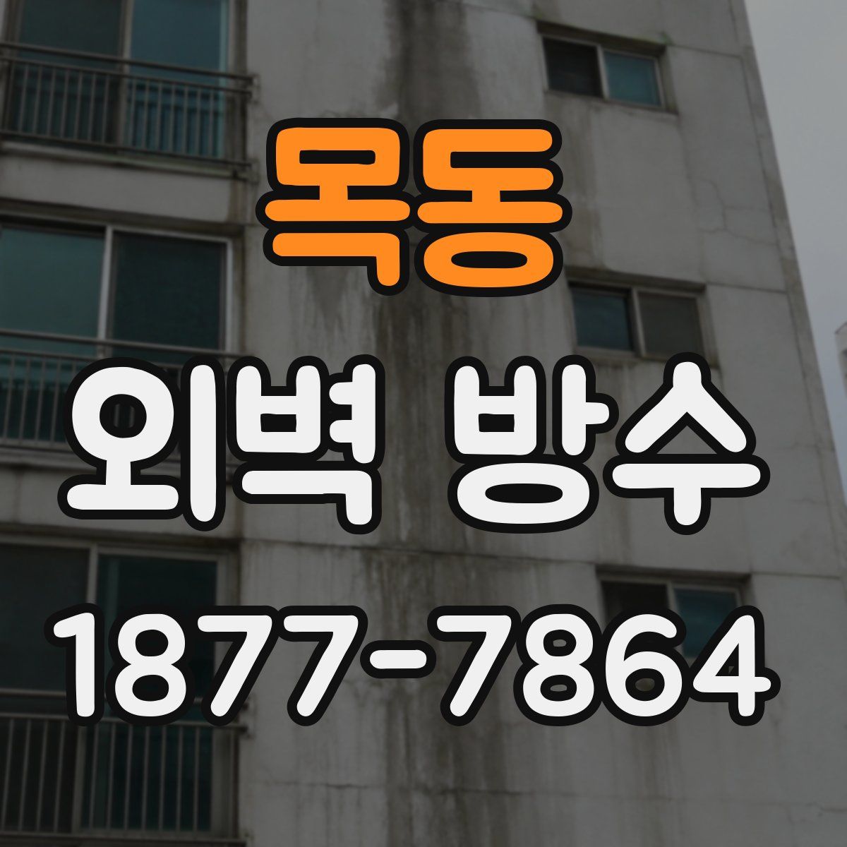 목동 외벽 방수