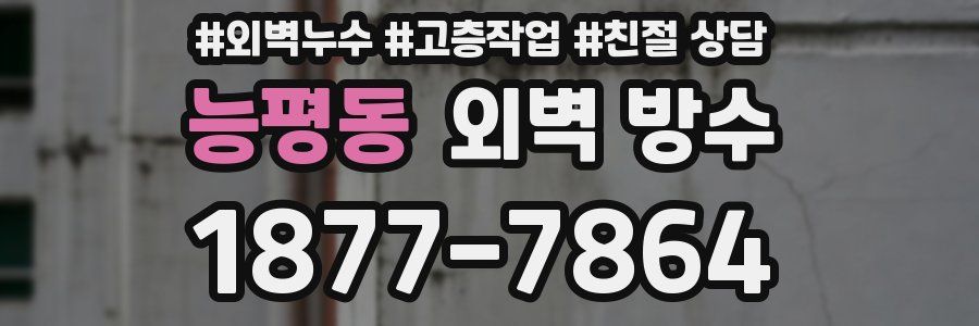 능평동 외벽 방수