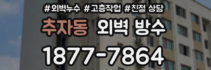 추자동 외벽 방수
