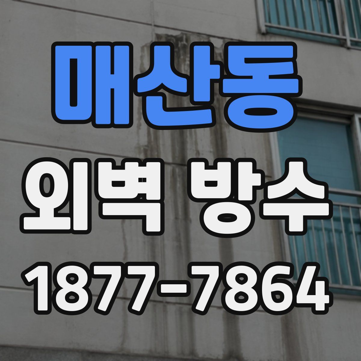 매산동 외벽 방수