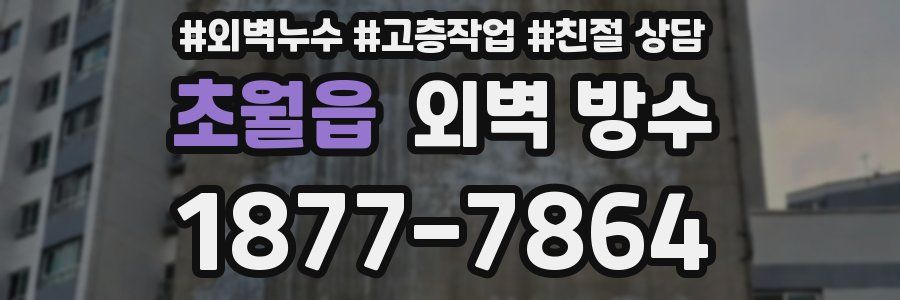 초월읍 외벽 방수