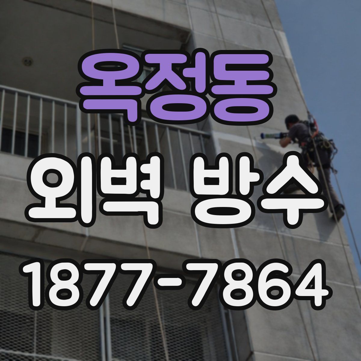 옥정동 외벽 방수