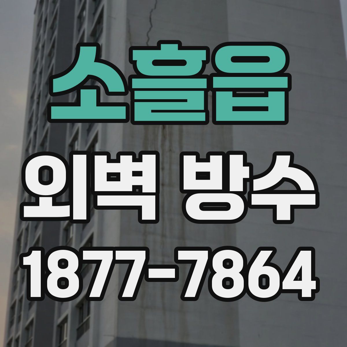 소흘읍 외벽 방수
