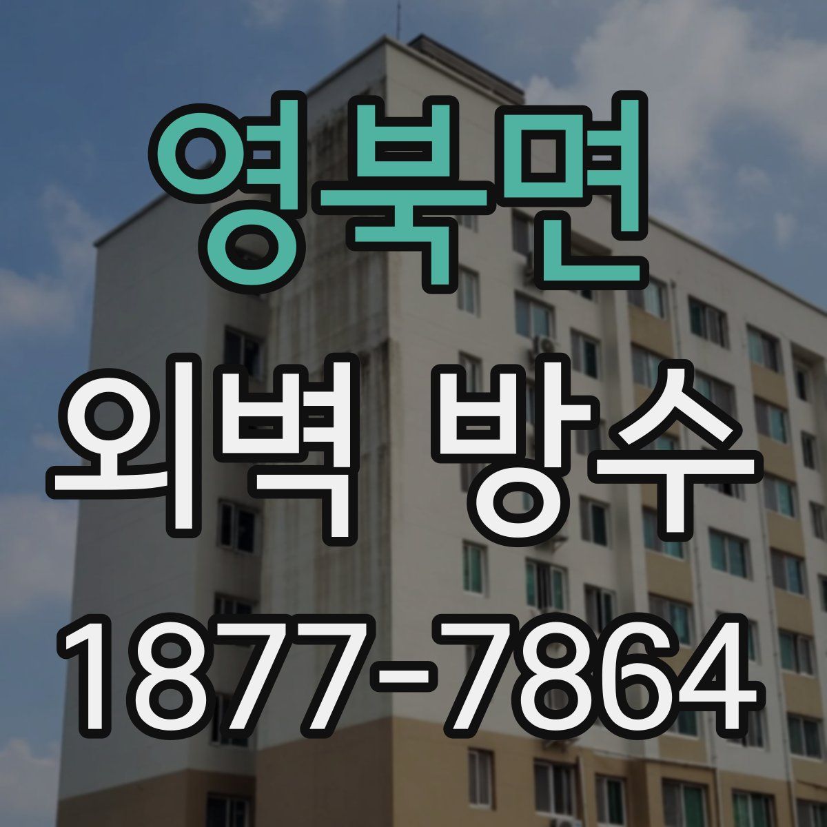 영북면 외벽 방수