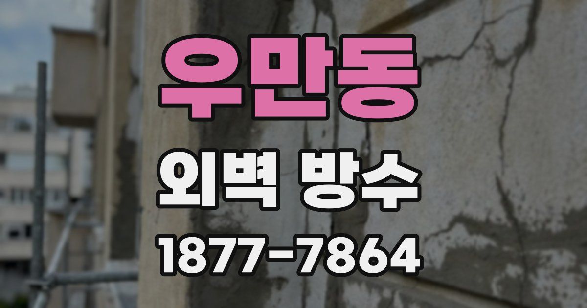 우만동 외벽 방수