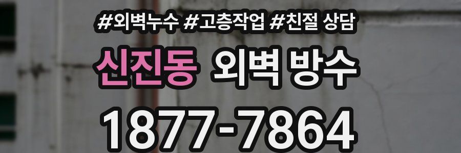 신진동 외벽 방수