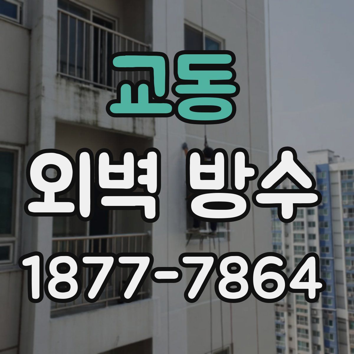 교동 외벽 방수