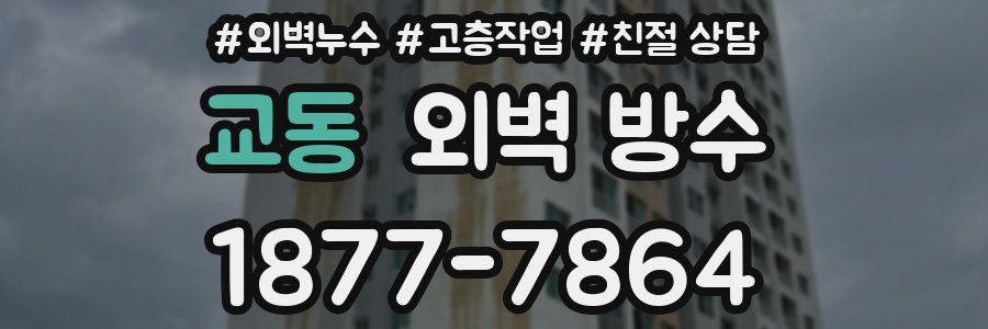 교동 외벽 방수