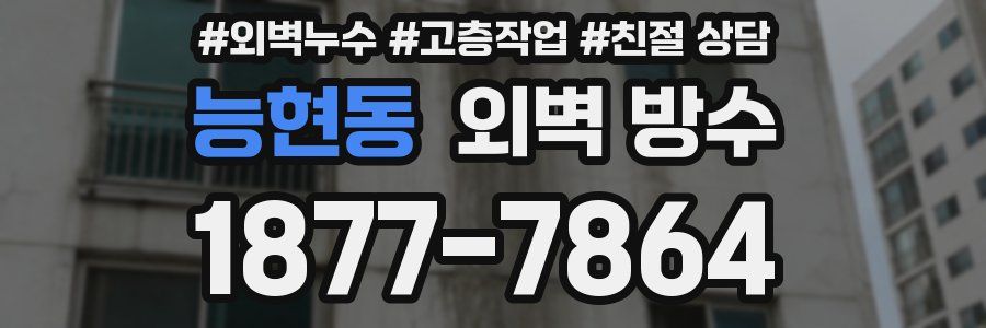 능현동 외벽 방수