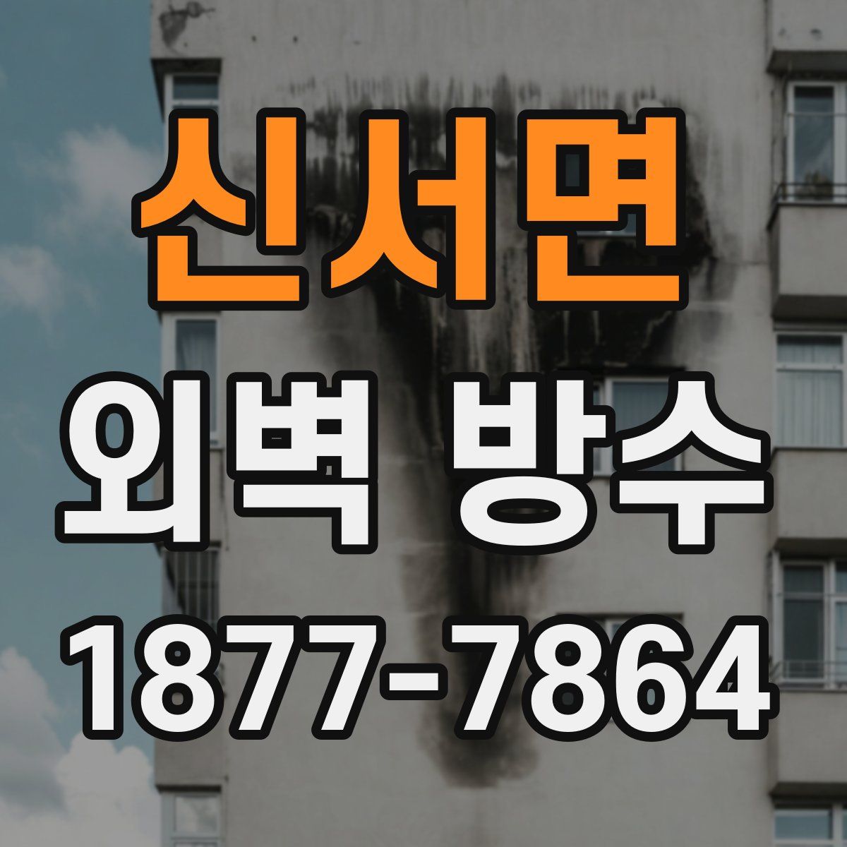 신서면 외벽 방수
